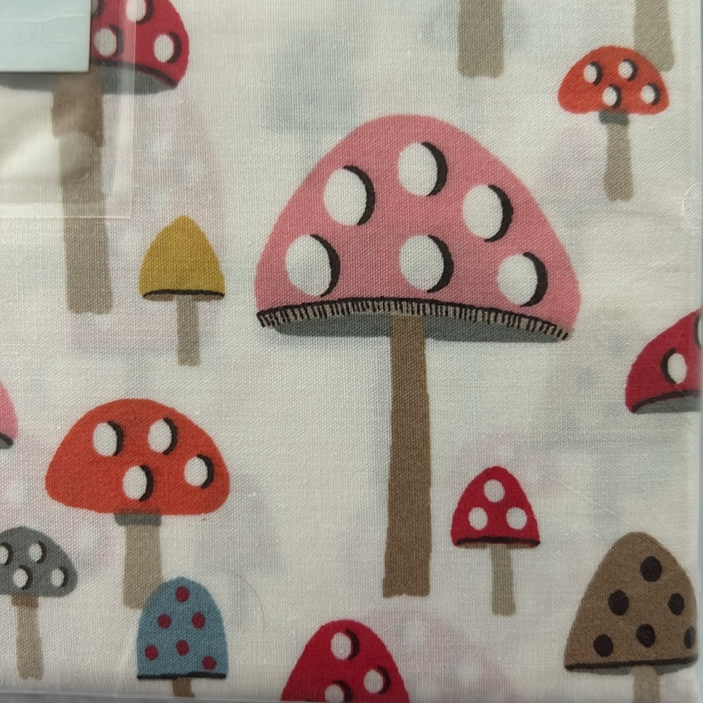 Cath Kidston London Mini Mushrooms Russet Sheet Set Twin XL Percale Cotton - Picture 4 of 4